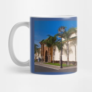 Morocco. Rabat. One of the gates of the Royal Palace. Mug